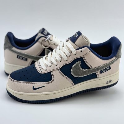 Nike Air Force 1 x Dior Blue Beige AF1 NNL24112014