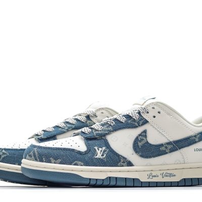 Nike SB Dunk Low x Louis Vuitton Denim Blue NNL24112204
