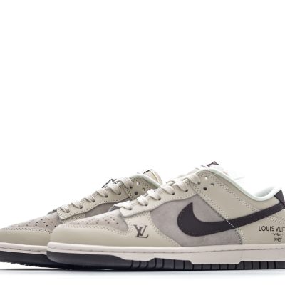 Nike SB Dunk Low x Louis Vuitton Mini Logo Beige Brown NNL24112206