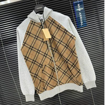 Best SS24 Burberry Hoodie Jacket Caro 'White' NNL24112906