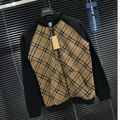 Best SS24 Burberry Hoodie Jacket Caro 'Black' NNL24112905