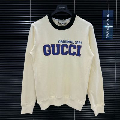 Best SS24 Gucci Sweater Logo 1921 'Beige' NNL24112909