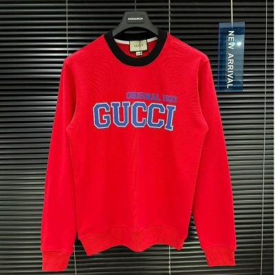 Best SS24 Gucci Sweater Logo 1921 'Red' NNL24112910