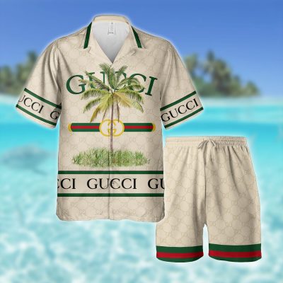 Premium Gucci Monogram Coconut Luxury Summer Hawaiian Track – LXSTHA015601