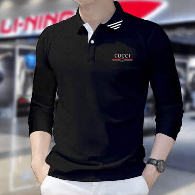 PREMIUM 2026 GG LONG SLEEVE POLO T-SHIRT LO-TDP0910C46