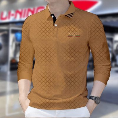 PREMIUM 2026 GG LONG SLEEVE POLO T-SHIRT LO-TDP0910C47