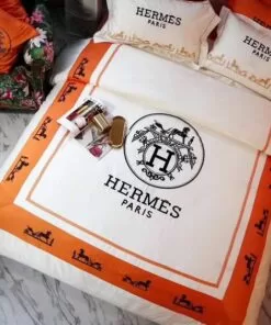 Premium Hermes Bedding Set SJT-TDP1010C104