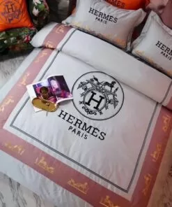 Premium Hermes Bedding Set SJT-TDP1010C99