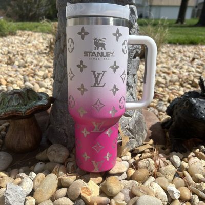 LV Engraved Tumbler Hot Trend 2026 - LXSNMC24