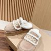 Ugg Violet Shearling Platform Slipper Light Brown NNL241107030