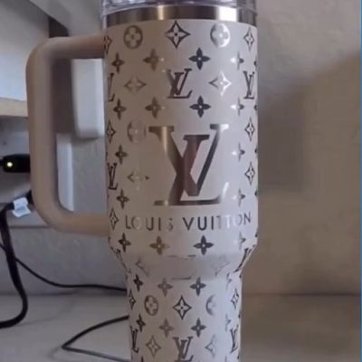 LV Engraved Tumbler Hot Trend 2026 - LXSNMC07