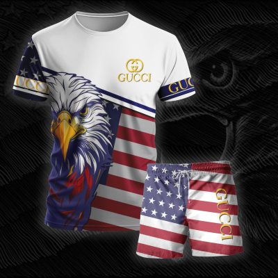 Premium Gucci Unisex Set T-Shirt & Shorts LXSTHA011501