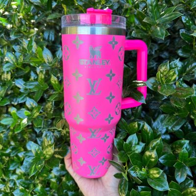 LV Engraved Tumbler Hot Trend 2026 - LXSNMC