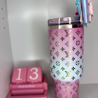 LV Engraved Tumbler Hot Trend 2026 - LXSNMC23