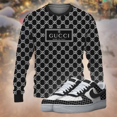 Premium GG Ugly Sweater Matching AF1 Sneaker Hot 2026 - ZWY+F8-TDP1010C32