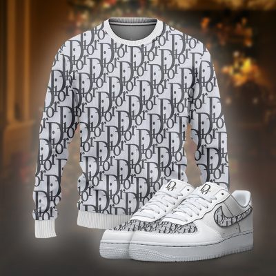 Premium Dior Ugly Sweater Matching AF1 Sneaker Hot 2026 - ZWY+F8-TDP1010C56