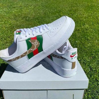 "Green/Red GG Pattern" AF1 Sneaker Hot 2026 F8-TDP1120C05