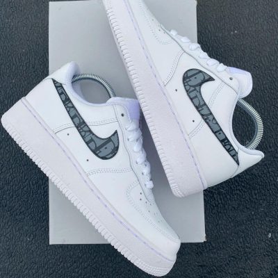 "DIOR Grey Swoosh" AF1 Sneaker Hot 2026 F8-TDP1120C06
