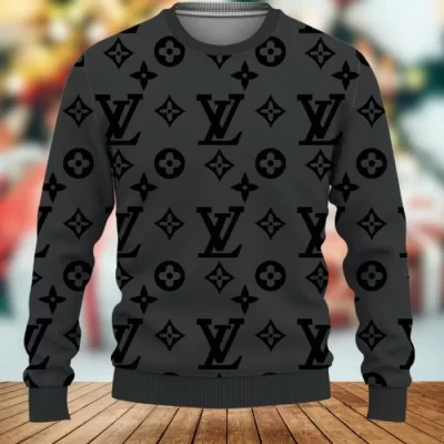 PREMIUM LV UGLY SWEATER FOR MEN ZWY-TDP1010C36