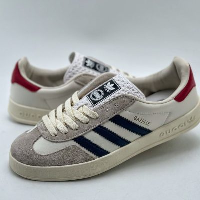 Gucci x Adidas Gazelle 'Cream' NNL24120808