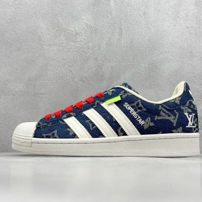 Adidas Superstar x Louis Vuitton 'Blue denim' NNL24120903