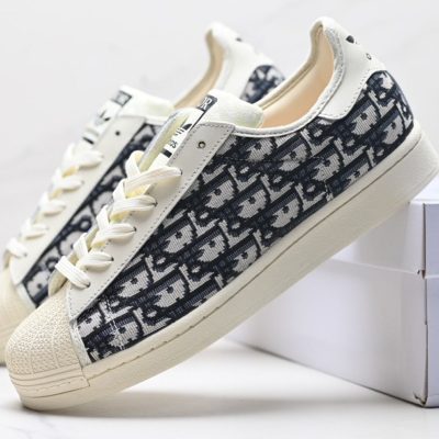 Adidas Superstar x Dior Monogram 'Black' NNL24121004