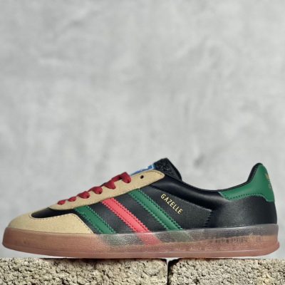 Adidas Gazelle x Gucci 'Black' NNL24121009
