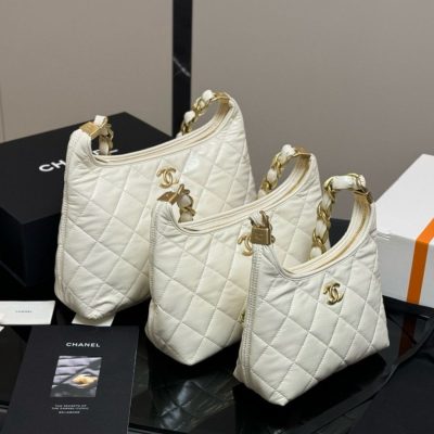 Chanel Hobo Handbag 'White NNL24121118