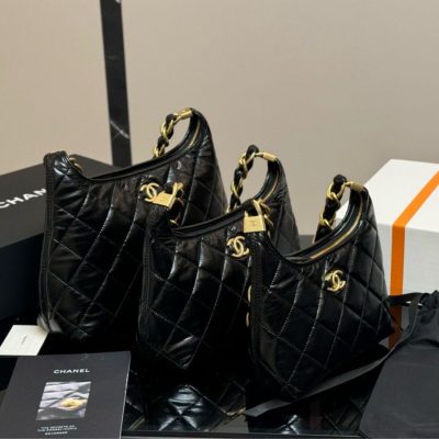 Chanel Hobo Handbag 'Black' NNL24121119