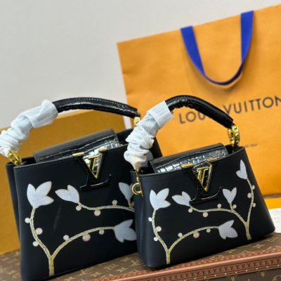 Louis Vuitton Crossbody Handbag Monogram 'Black Leaf' NNL24121121
