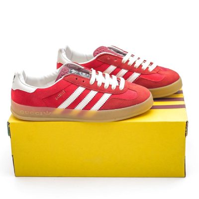 Adidas Gazelle x Gucci 'Red' NNL24121402