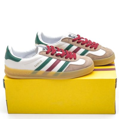 Adidas Gazelle x Gucci 'White Green' NNL24121403