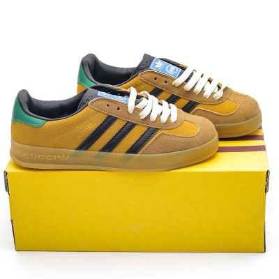 Adidas Gazelle x Gucci 'Yellow Black' NNL24121405