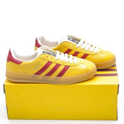 Adidas Gazelle x Gucci 'Yellow Red' NNL24121406