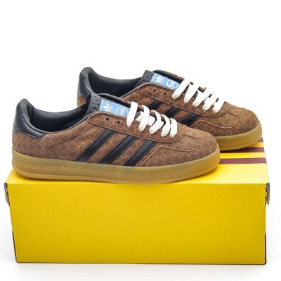 Adidas Gazelle x Gucci Monogram 'Brown' NNL24121409
