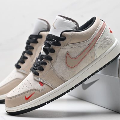 Nike Air Jordan 1 Low x The North Face 'Lighten Brown' NNL24121608
