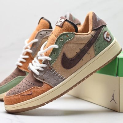 Nike Air Jordan 1 Retro Shoes x The Zion Williamson 'Brown' NNL24121805