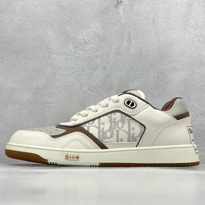 Dior Low Calfskin Oblique Galaxy Leather 'Beige Brown' NNL24121903