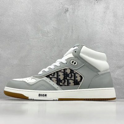 Dior High Calfskin Oblique Galaxy Leather 'Grey' NNL24121910