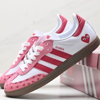 Adidas Samba x Comme De Garcon 'Pink Heart' NNL24120412