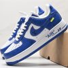 Luxury Monogram Blue White AF1 Sneaker NNL24111421