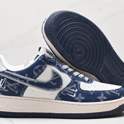 Nike AF1 Sneaker x LV Blue Denim AF1 NNL24112022