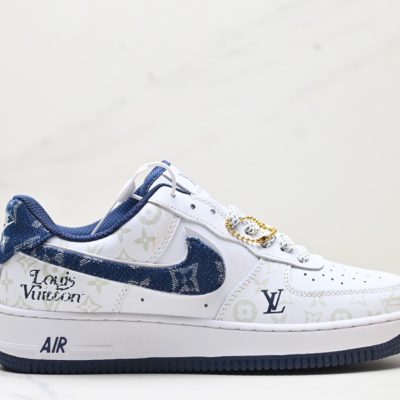 Luxury Mix Denim AF1 Sneaker NNL24112023
