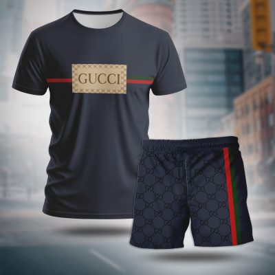 Premium Gucci Unisex Set T-Shirt & Shorts TX+DK-LXWTDP013001