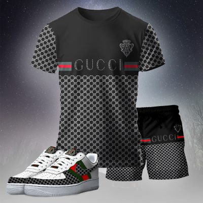 Luxury Combo Gucci T-Shirt, Shorts Matching AF1 Sneaker 2026 - TDP1403D002