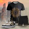 Luxury Combo Versace T-Shirt, Shorts Matching AF1 Sneaker 2026 - LXCTDP011104