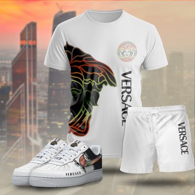 Luxury Combo Versace T-Shirt, Shorts Matching AF1 Sneaker 2026 - LXCTDP011105