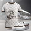Premium Louis Vuitton T-Shirt And AF1 Sneaker 2026 LXWTDP028308
