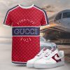 Premium Gucci T-Shirt And AF1 Sneaker 2026 - LXWTDP028304