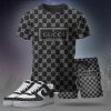 Luxury Combo Gucci T-Shirt, Shorts Matching AF1 Sneaker 2026 - TDP1403D005